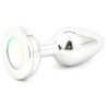 Generique Plug bijou Light Colour M 7.5 x 3.3 cm